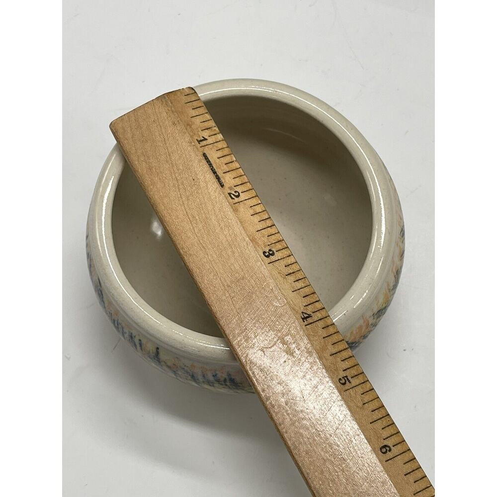 Marble Clay SMALL Bowl Rose Vase Candle Holder 4.5" Mortar‎ - Picture 6 of 8